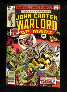 John Carter Warlord of Mars #1