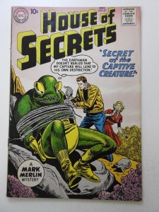 House of Secrets #37 (1960) Secret Of The Captive Creature! VG+ Condition!