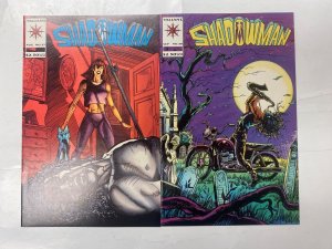 7 ShadowMan VALIANT comic books #22 23 24 25 27 28 29 33 KM34