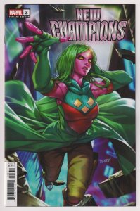 New Champions #3 Derrick Chew Variant (Marvel, 2025) NM