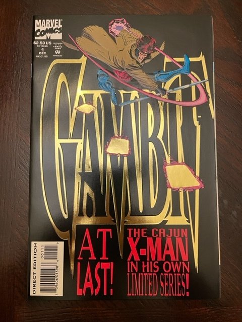 Gambit #1 Direct Edition (1993) -NM