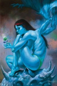 Vampirella (3rd Series) #672H VF/NM ; Dynamite | 1:10 Variant Ultraviolet Parril