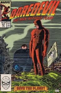 Daredevil #251 VG ; Marvel | low grade comic February 1988 Pollution Cover