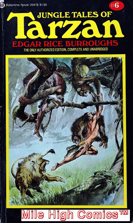 TARZAN NOVEL PB (BALLANTINE) (1963 Series) #6 11TH PRINT Fine