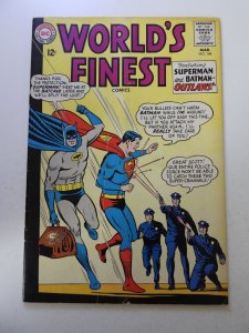 World's Finest Comics #148 (1965) VG- condition subscription crease