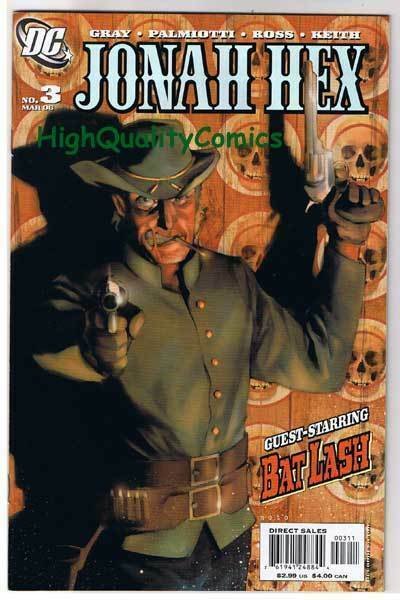 JONAH HEX #3, NM-, Justin Gray, Palmiotti, Ross, 2006, more JH in store