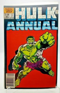 HULK ANNUAL #12 (1968 Series) 1983 NEWSSTAND edition VF/NM