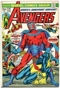 AVENGERS #110, VF, Magneto, Thor, Iron Man,Captain America, 1963, more in store
