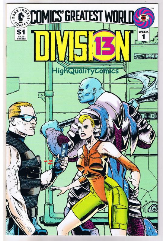 DIVISION 13, NM+, Doug Mahnke, Comic's Greatest World, more Dark Horse in store