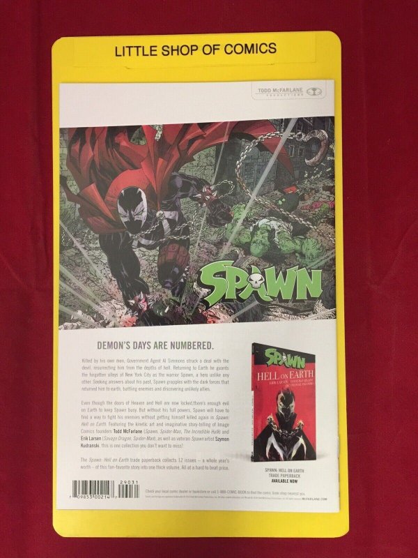 Spawn #290 Mattina and McFarlane Sketch Variant B NM