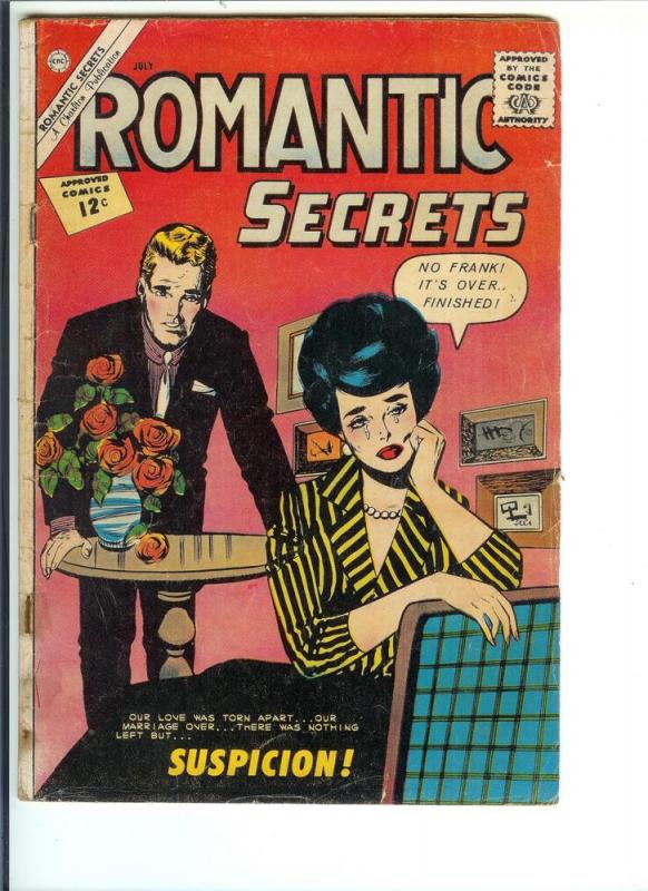 Romantic Secrets Vol. 1, #39 - Silver Age - July, 1962 (G)