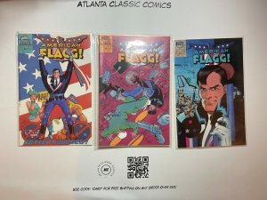 Lot Of 3 Comic Books First Comics American FLAGG #48 49 50  43 MT4