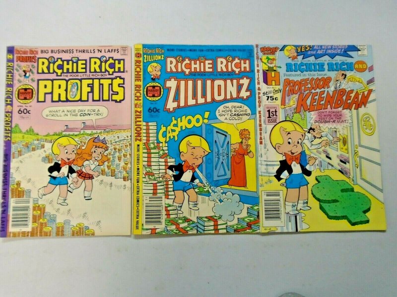 Richie Rich More Modern Comic Lot 35 Different Very Good to Excellent Condition