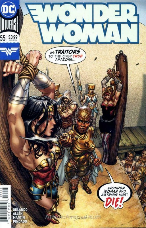 Wonder Woman (5th Series) #55 VF; DC | save on shipping - details inside