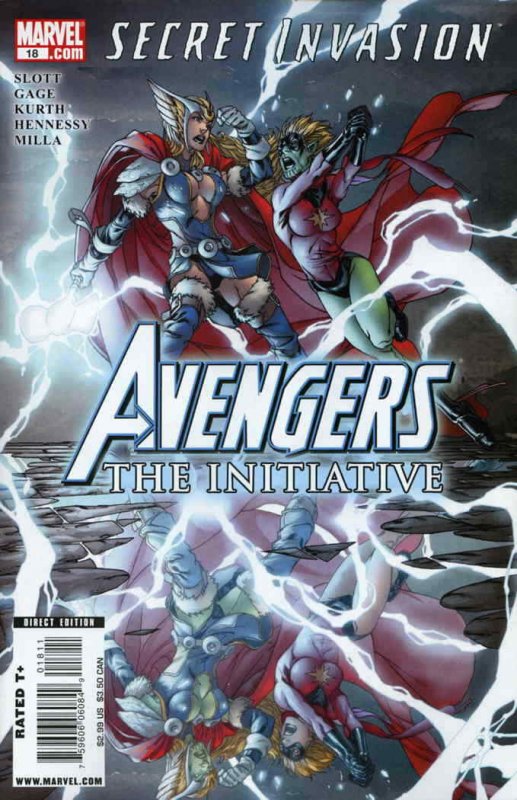 Avengers: The Initiative #18 VF/NM; Marvel | save on shipping - details inside