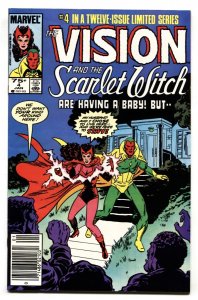 Vision and the Scarlet Witch #4 - 1985 - Marvel - VF/NM - comic book