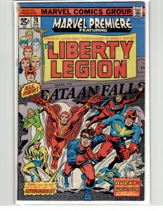 Marvel Premiere #29 (1976) Liberty Legion [Key Issue]