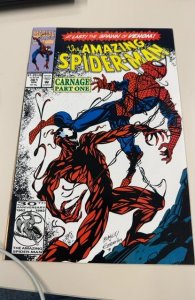 The Amazing Spider-Man #361 (1992)1st app of carnage vs venom nm-