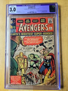 The Avengers #1 (1963) CGC 3.0