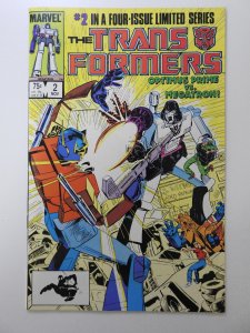 The Transformers #2 (1984) Megatron vs Optimus Prime! Beautiful VF-NM Condition!