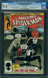 Amazing Spider-Man #283 (1986) CGC 9.4 NM