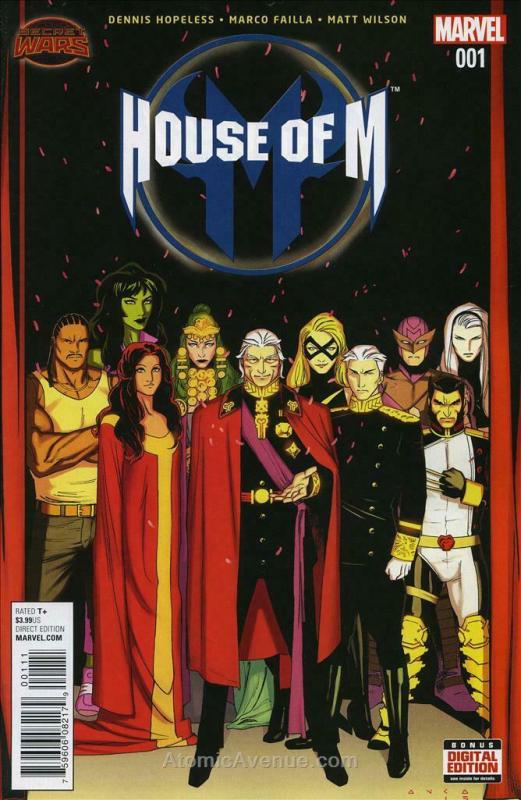 House Of M (2nd Series) #1 VF; Marvel | save on shipping - details inside