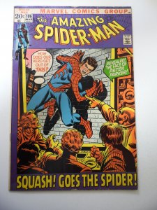 The Amazing Spider-Man #106 (1972) VG Condition moisture stains bc