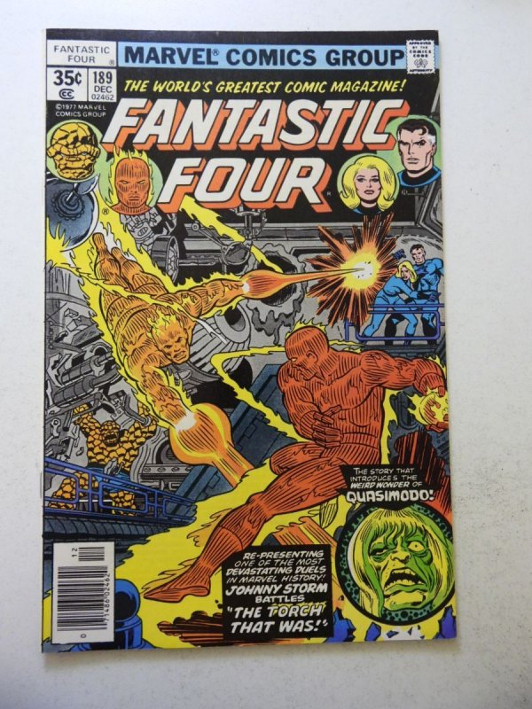 Fantastic Four #189 (1977) VF Condition