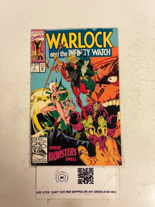 Warlock and the Infinity Watch #7 NM Marvel Comic Books Thanos 10 HH112