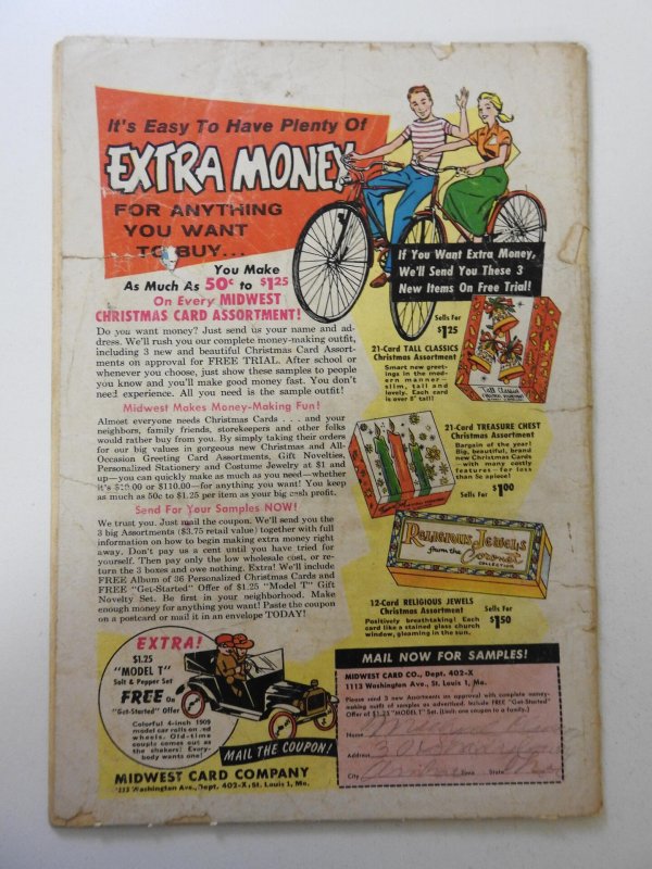 Strange Adventures #97 (1958) GD- Condition cover detached, 3 in tear bc