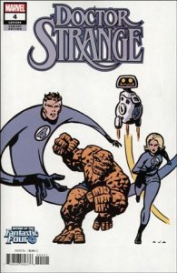 Doctor Strange (2018) 4-B David Aja Return of the Fantastic Four Cover VF/NM
