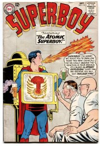 SUPERBOY #115 1964-ATOMIC SUPERBOY-atomic explosion cover vg