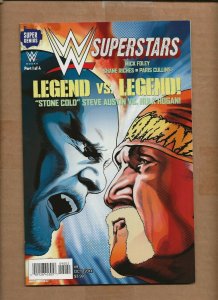 WWE SUPERSTARS #9 DANIEL BRYAN BRYANSON FLIP COVER VARIANT  HOGAN STONE COLD wwf 
