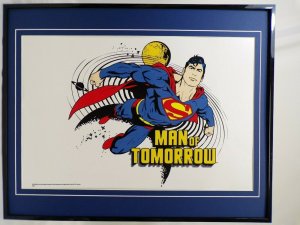 DC Superman Man of Tomorrow 16x20 Framed Poster Display