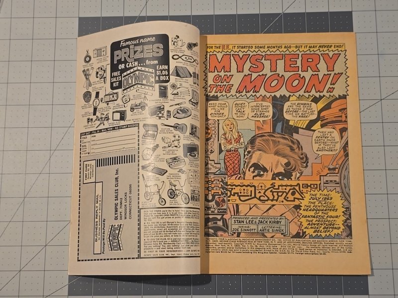 Fantastic Four #98 Doomsday On The Moon (Marvel Comics May 1970)