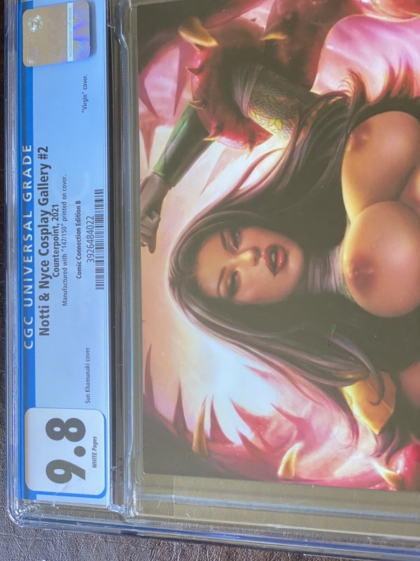 Notti & Nyce Cosplay Gallery #2, Comic Connection Edition B, CGC 9.8