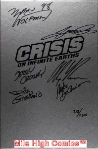 CRISIS ON INFINITE EARTHS HC & SLIPCASE (1998 Series) #1 6 S&N Very Fine