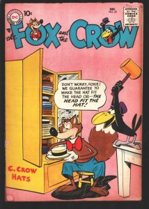 Fox and the Crow #45 1957- DC-Wacky & violent humor-Hound and the Hare-VG