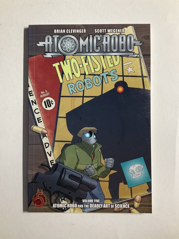 ATOMIC ROBO VOL 5 AND THE DEADLY ART OF SCIENCE TPB NM NEAR MINT RED 5 2011