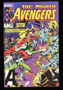 Avengers #246 NM- 9.2