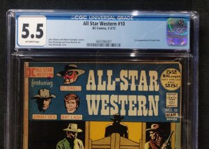 All Star Western #10 - Jonah Hex 1st appearance - CGC 5.5 - 1972