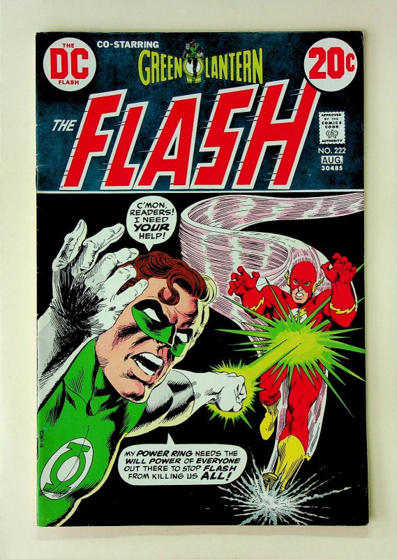 The Flash #222 (Jun-Jul 1973, DC) - Very Good 