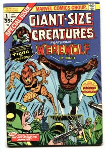 Giant-Size Creatures #1 1974-1stAppearance Of Tigra - FN