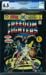 Freedom Fighters #1 (1976) CGC 6.5 FN+