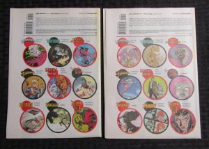 2009 DC COMICS Wednesday #9 & #10 VF 8.0 The Flash / Sgt Rock / Batman