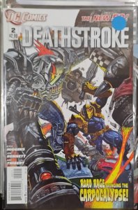 DEATHSTROKE  #2 2011 DC COMICS  THE NEW 52  BISLEY COVER CARPOCALYPSE