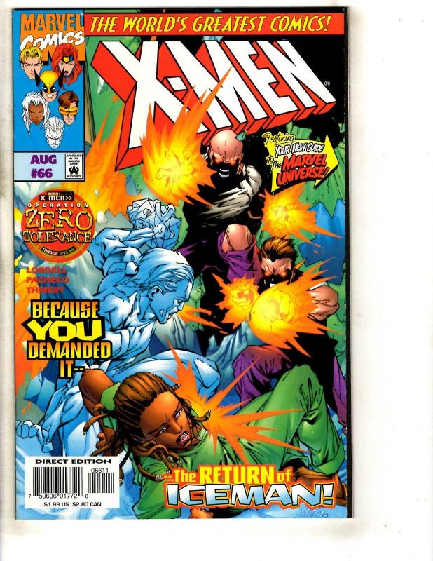 12 X-Men Marvel Comic Books # 66 67 68 69 70 71 + Annual 1 2 95' 96' 97' -1 DB9