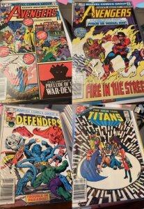 Lot of 4 Comics (See Description) Avengers, The Defenders, Teen Titans