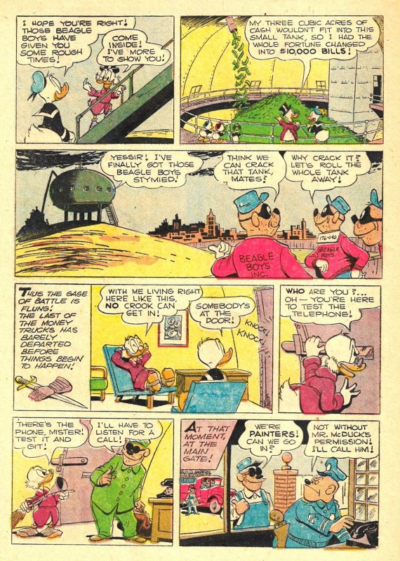 Walt Disney UNCLE SCROOGE  FOUR COLOR #495 (Sep1953) 7.0 FN/VF  All Barks!