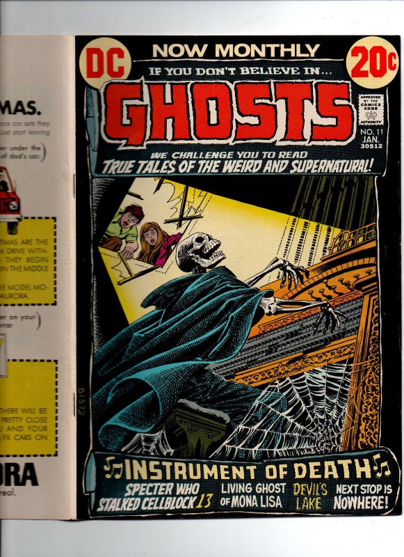 Ghosts #11 - Nick Cardy - Horror - 1973 - VF